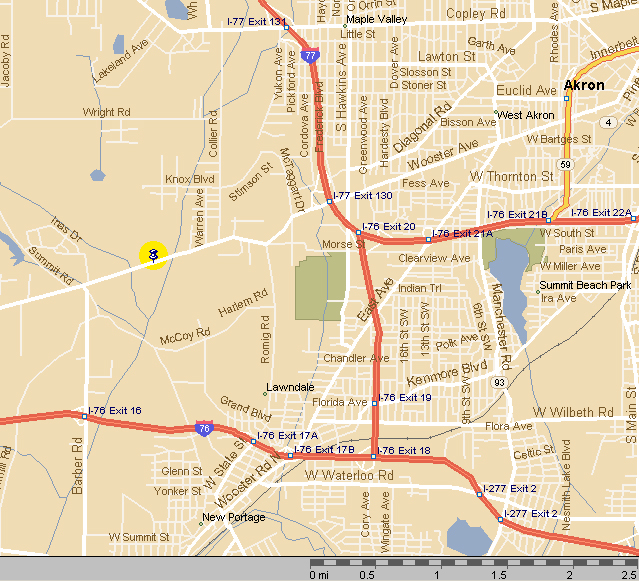 Local map to IDC
